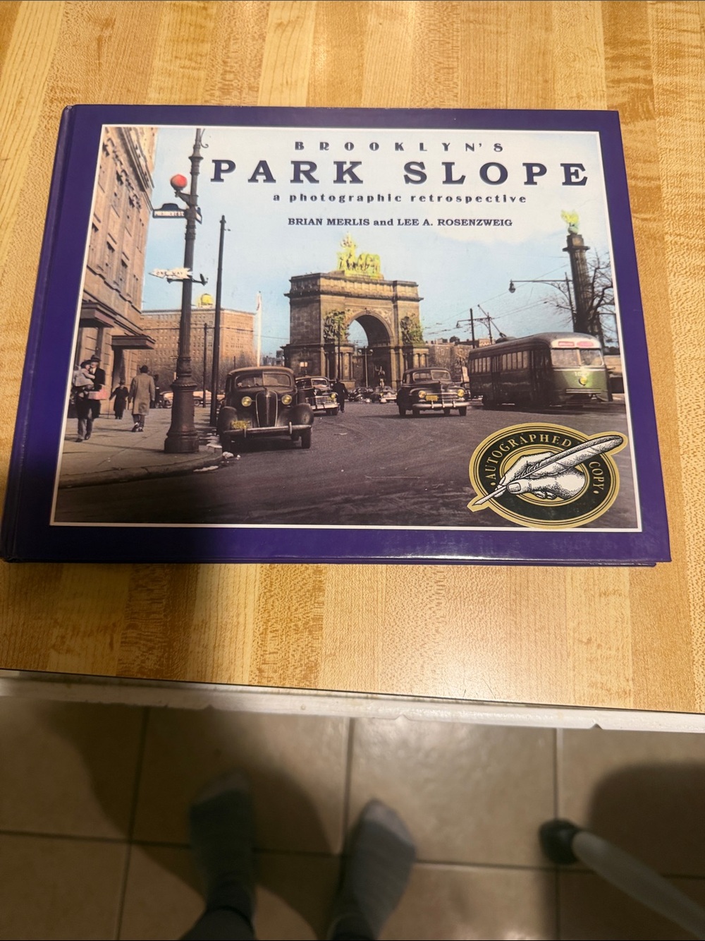 Brooklyn's Park Slope Photographic Retrospective - Purple Cover